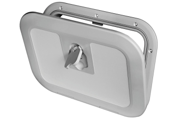 Bündige Inspektionsluke RAL 7042 520 x 465 mm 