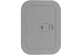 Antirutsche Inspektionsluke grau 280 x 380 mm 