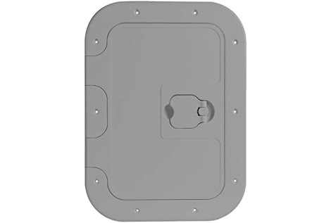 Abnehmbare Inspektionsluke, grau 350 x 600 mm 