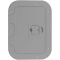 Abnehmbare Inspektionsluke, grau 350 x 600 mm 