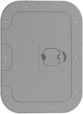 Abnehmbare Inspektionsluke, grau 350 x 600 mm 