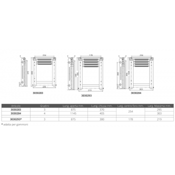 EDELSTAHLLEITER MM370x254