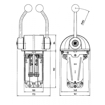 STEUERKASTEN B302 X 2 MOTOREN