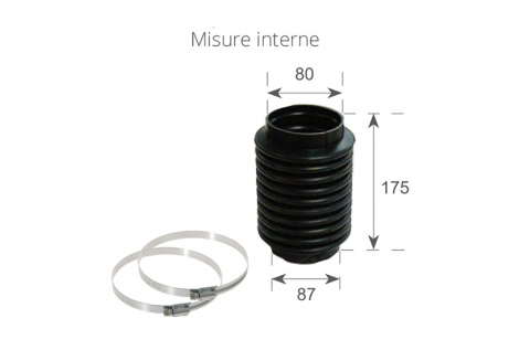 AUSPUFFABDECKUNG Bälge