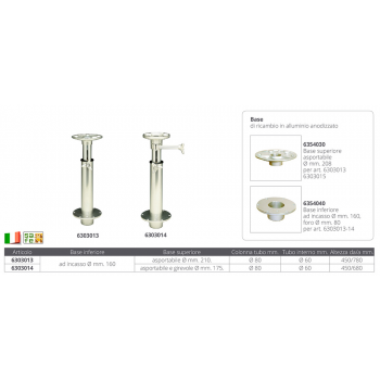 TELESKOPHALTER MM. 450/780