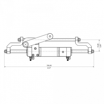 Mavimare GF300HD Hydraulische Lenkung für Außenbordmotoren bis 300 PS