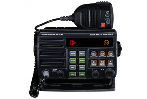 VHF HX400IS VLH-3000A Manövrier-Gegensprechanlage und Standard Horizon-Signalgenerator