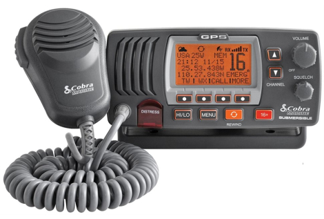 UKW Cobra Marine MR F77 EU UKW / DSC mit integriertem GPS behoben