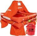 Rettungsfloß über 12 Meilen Eurovinil ISO 9650 + Grab Bag